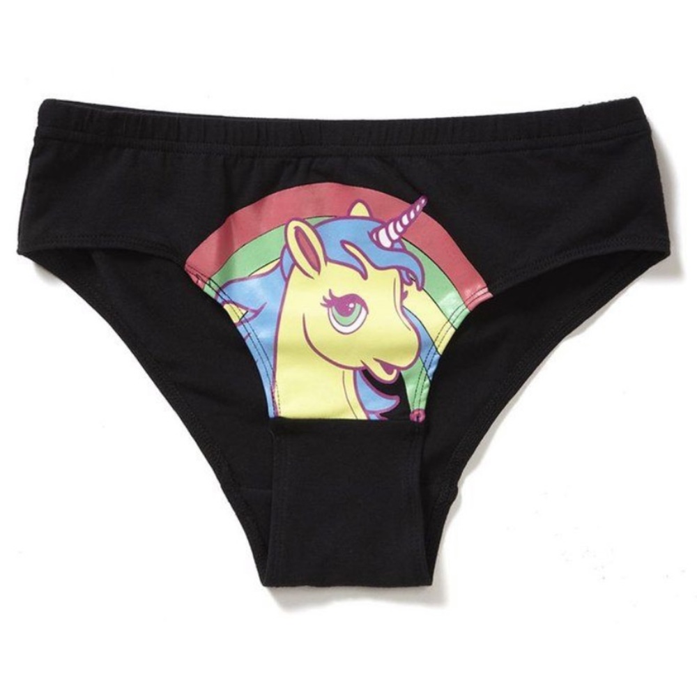 Unicorn underwear “go to hell”